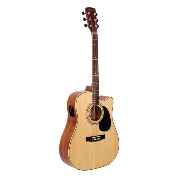 Cort AD880CE Dreadnought Cutaway Acoustic Guitar - Woods Music