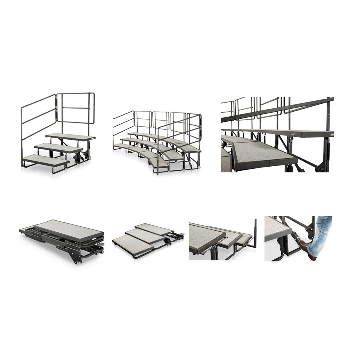 ALGES 3-STEP CHORAL RISER - Woods Music