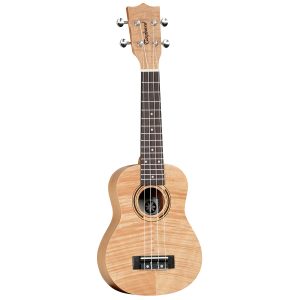 Tanglewood TWT5B Tiare Soprano Ukulele All Flame Mahogany with Bag