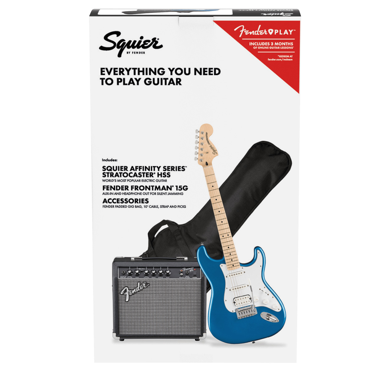 Squier Affinity Stratocaster Pack