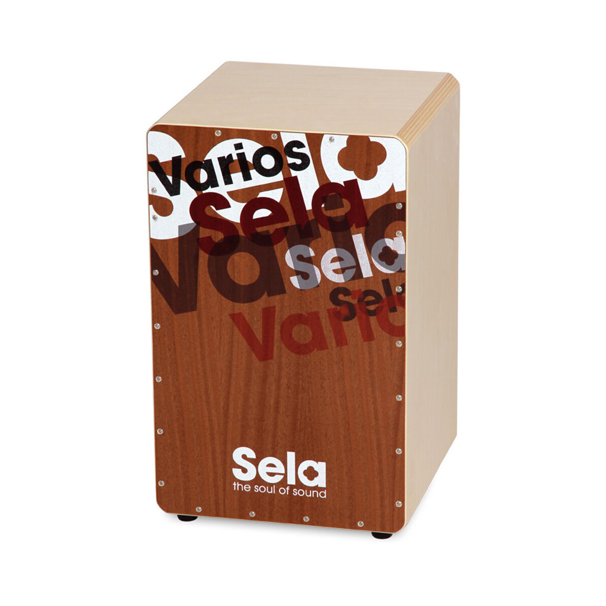 Sela "Varios" Professional Snare Cajon in Standard Finish - Explore the Sela Sound!