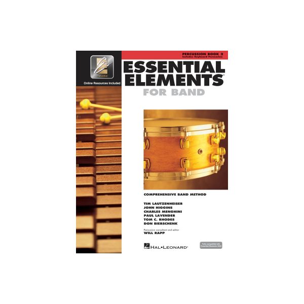 Percussion – Essential Elements for Band – Book 2 with EEi - Woods Music