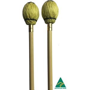Dovey Vibes/Marimba Pair Hard Mallets w Tassie Oak Handles