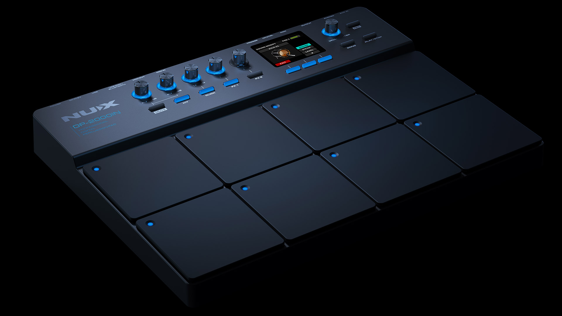 NU-X DP-2000IN Percussion Drum Pads - Indian Sounds /Voices