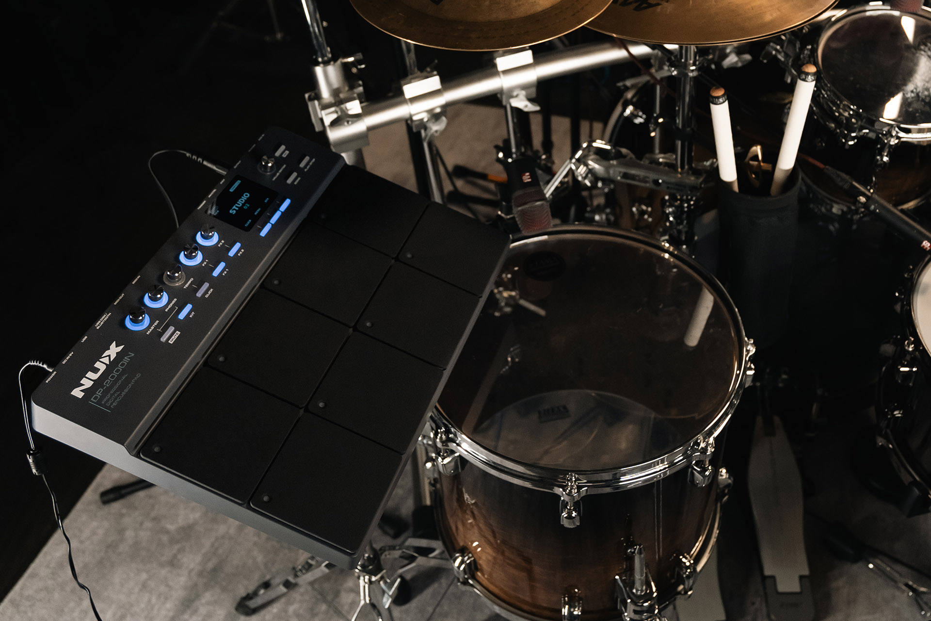 NU-X DP-2000IN Percussion Drum Pads - Indian Sounds /Voices - Image 5