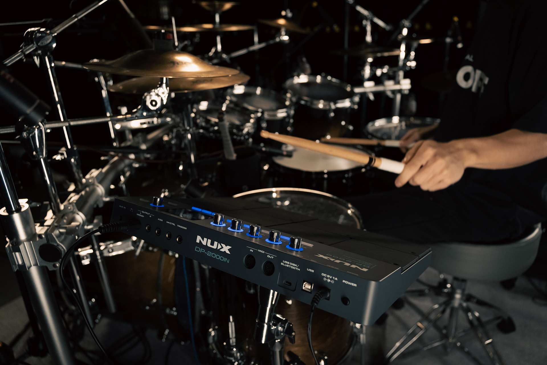 NU-X DP-2000IN Percussion Drum Pads - Indian Sounds /Voices - Image 7