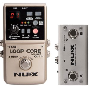 NU-X Core Stompbox Series Loop Core Deluxe Bundle