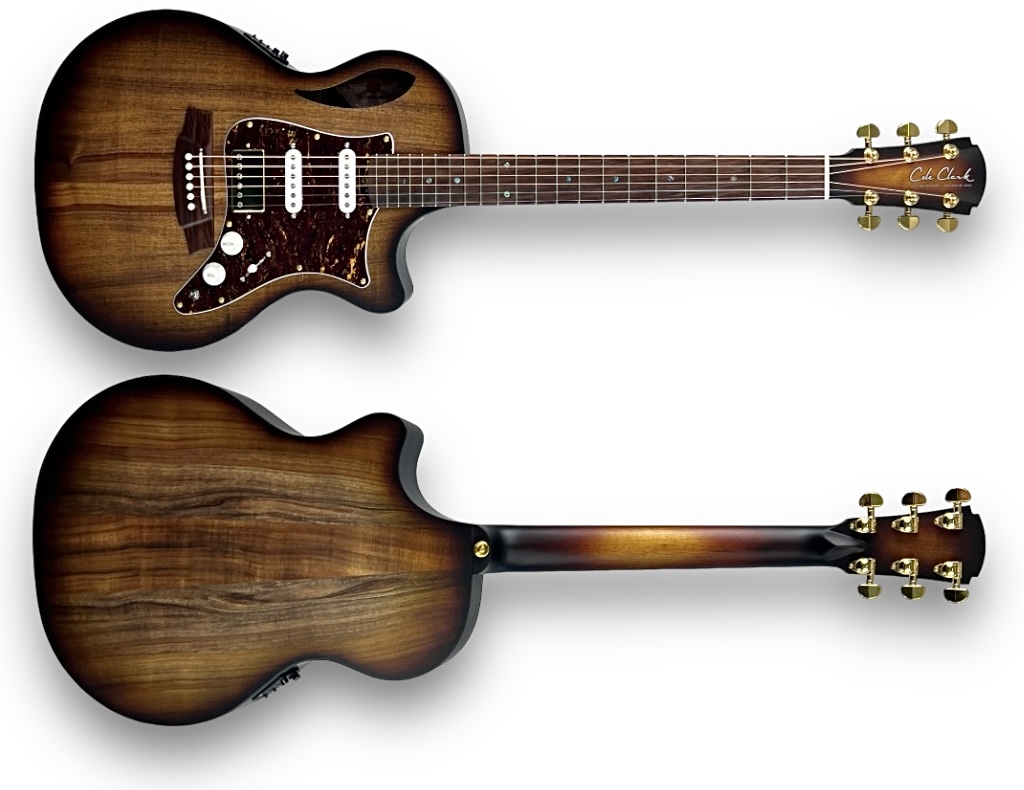 Cole Clark True Hybrid Thinline - All Solid Mahogany